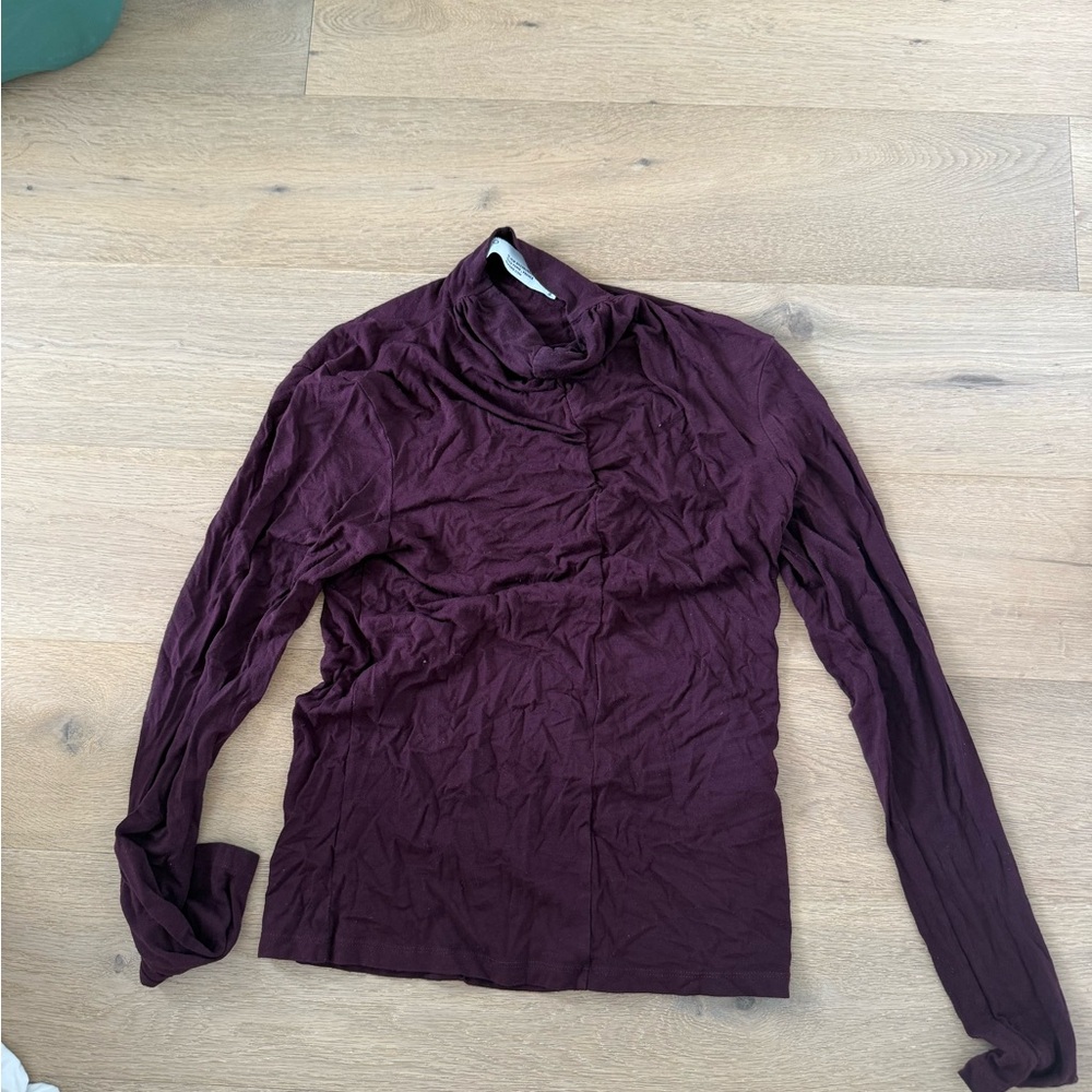 IRO Deep Purple Turtleneck